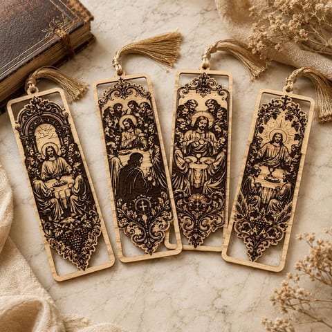 Last Supper Bookmark SVG Bundle Collection
