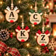 Reindeer Alphabet Ornament SVG Bundle for Laser Cutting