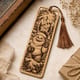 Christmas Santa Bookmark SVG Bundle for Laser Engraving
